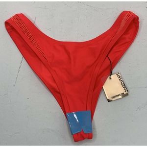 NWT CANDYPANTS Cheeky High Cut Bikini Size US 4